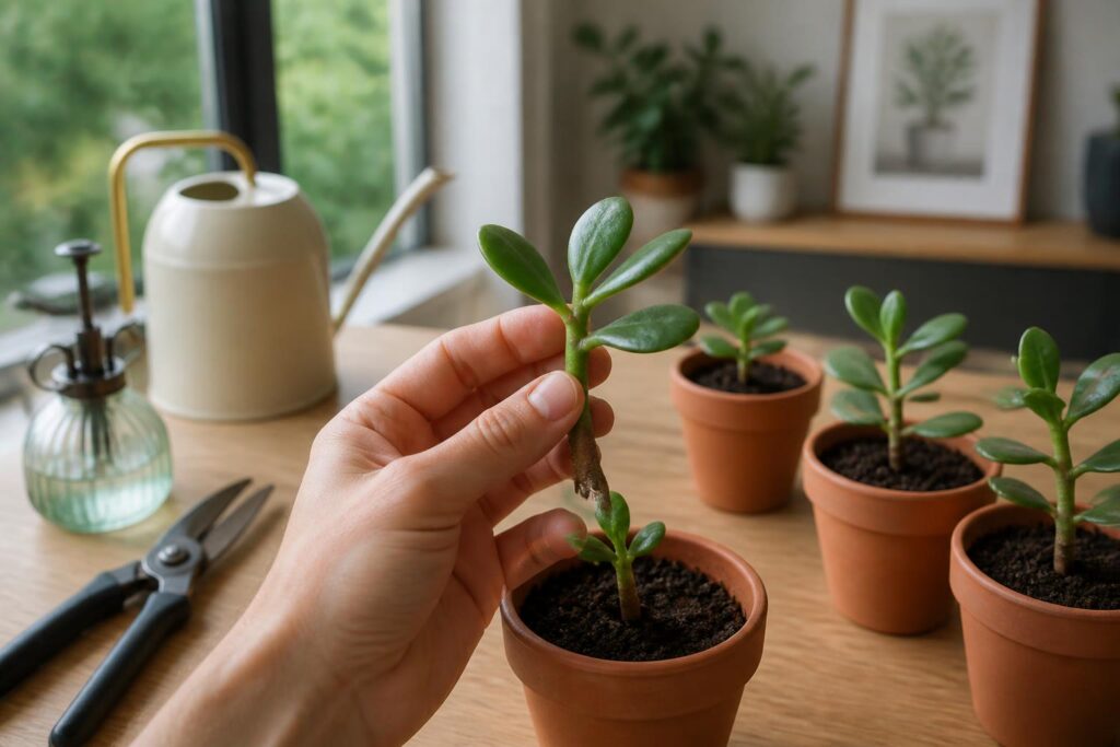 découvrez nos astuces simples et efficaces pour réussir la bouture de votre arbre de jade chez vous et profiter d'une multiplication facile de votre plante.