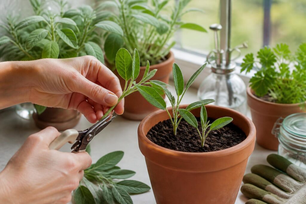 Bouture de sauge : les gestes simples pour réussir cette plante aromatique chez soi