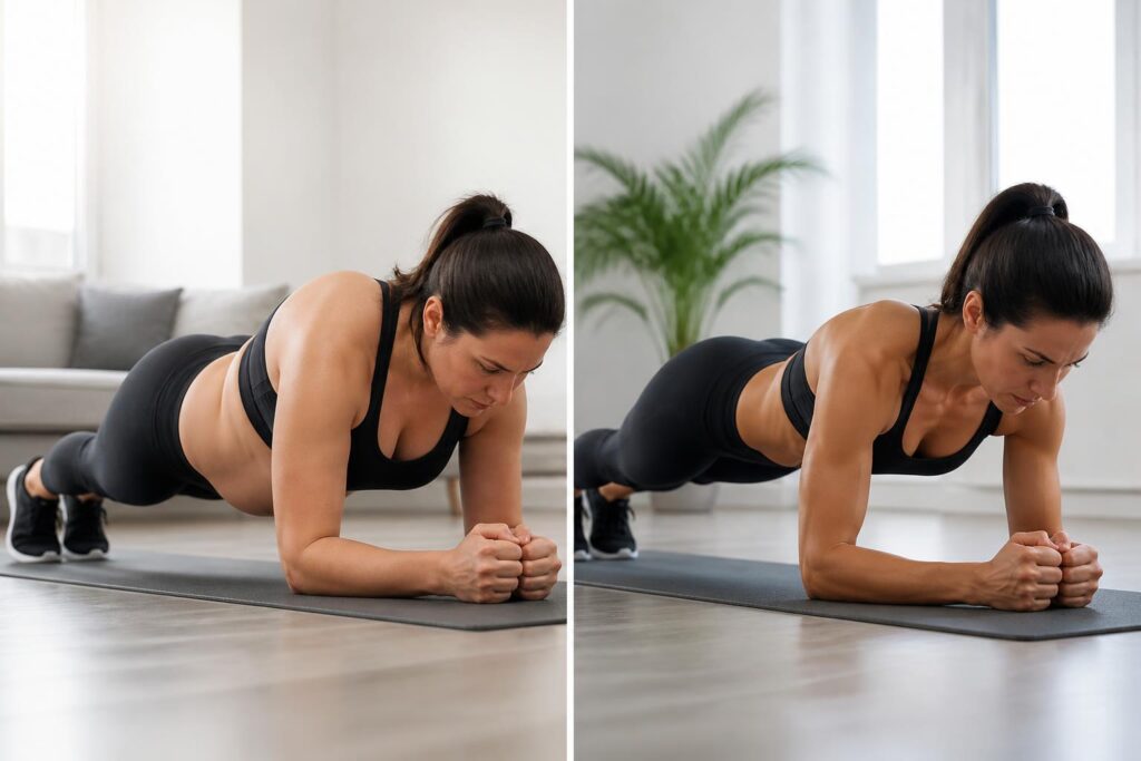 Exercice de la planche 30 jours : quel impact sur votre silhouette et votre endurance ?