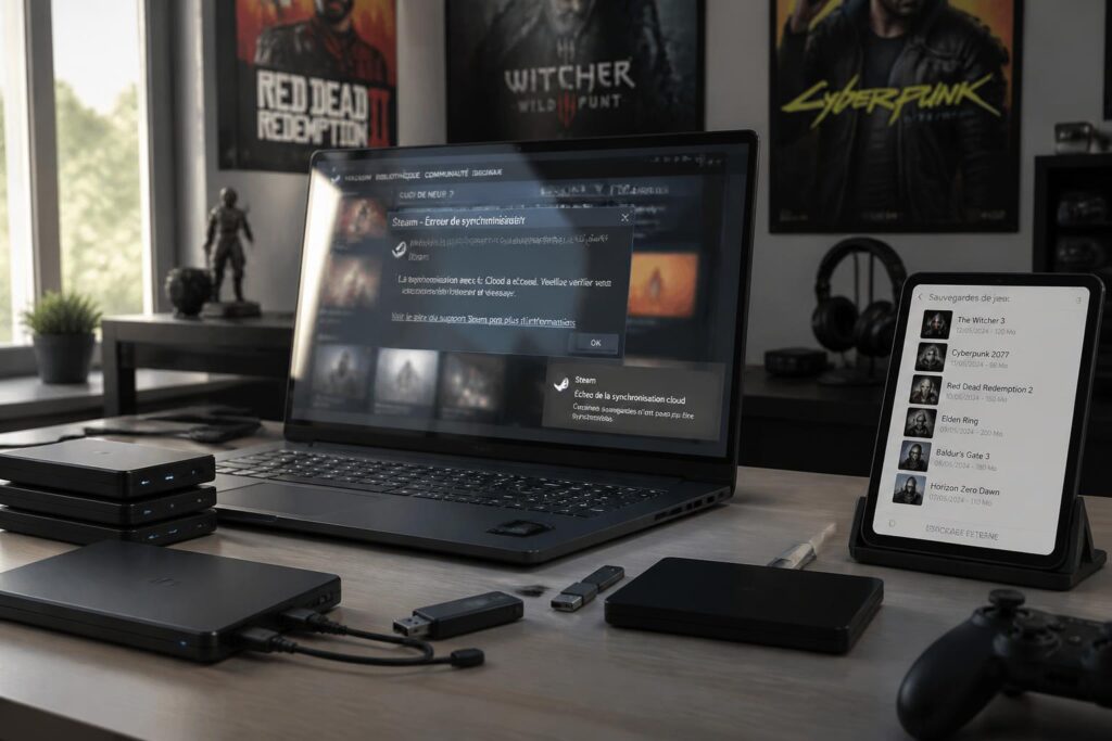 découvrez comment résoudre le problème de steam cloud non à jour et récupérez vos sauvegardes de jeu facilement grâce à nos conseils pratiques.