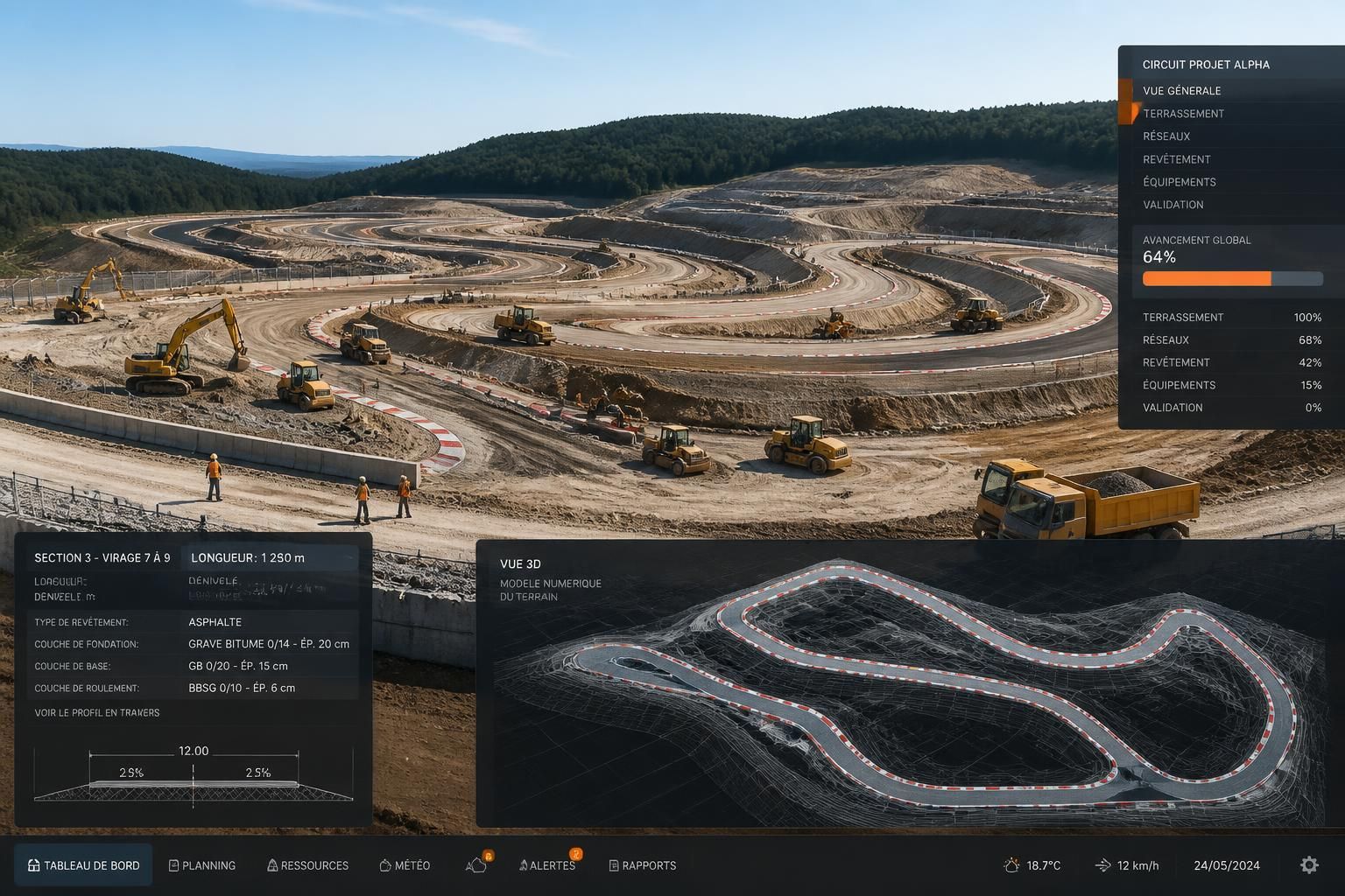plongez dans constructeur simulator et vivez une immersion totale en créant vos propres circuits automobiles, de la conception à la course.