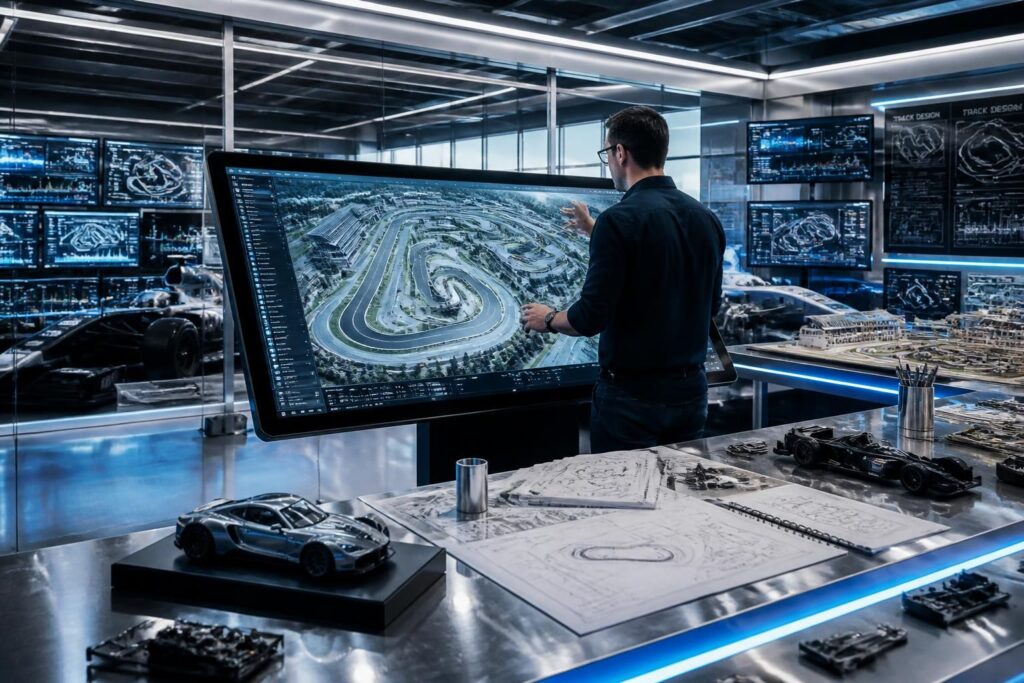 plongez dans constructeur simulator et vivez une immersion totale en créant et personnalisant vos propres circuits automobiles avec réalisme et précision.