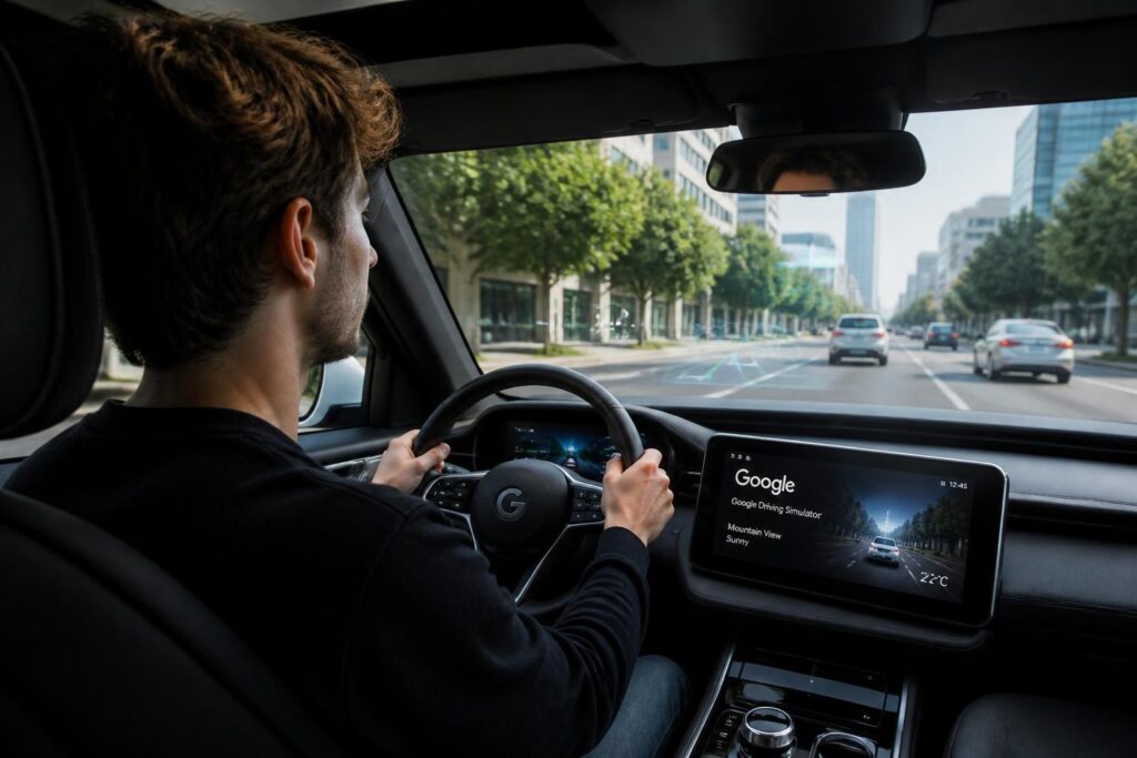 découvrez google driving simulator, une expérience immersive et relaxante au volant virtuel, accessible à tous pour apprendre et s'amuser en toute simplicité.