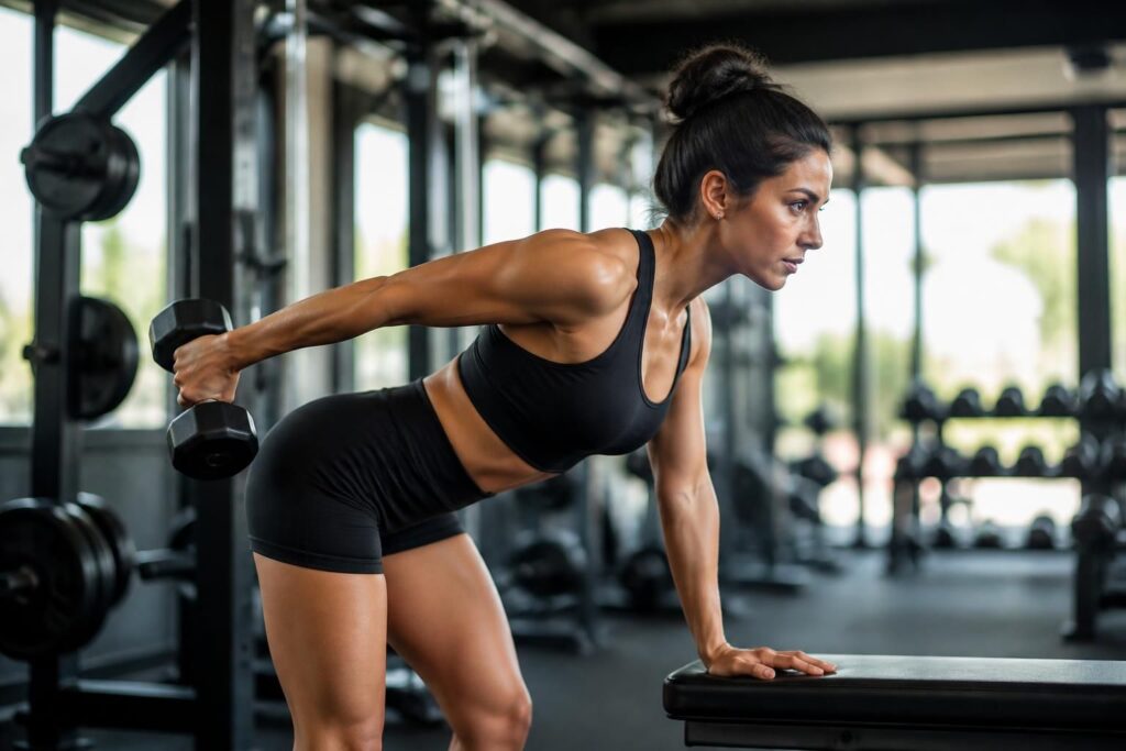 découvrez comment le kickback haltère peut tonifier efficacement vos triceps grâce à cet exercice simple et ciblé, idéal pour sculpter vos bras et améliorer votre force.