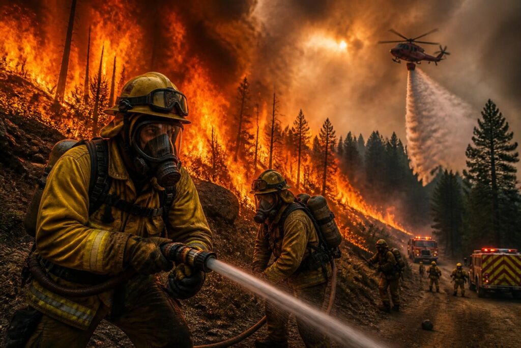 découvrez comment les équipes de secours luttent efficacement contre les feux de forêt dévastateurs dans rescue ops wildfire, en mettant en lumière leurs stratégies et leur courage face à ces catastrophes naturelles.