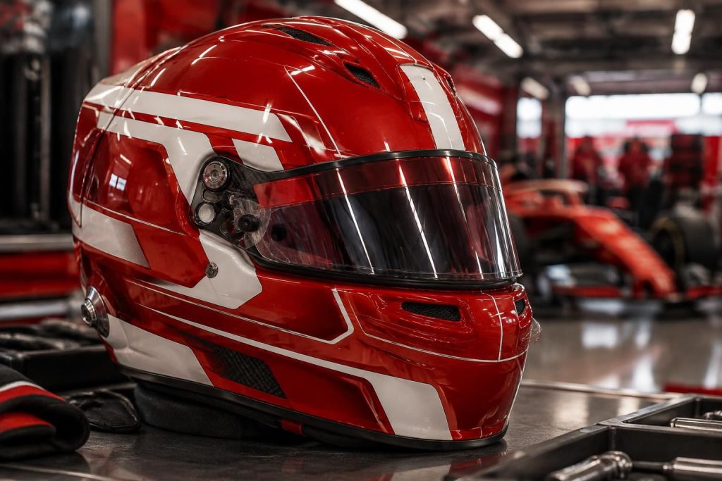 Casque Charles Leclerc 2024 : design et innovations de la saison