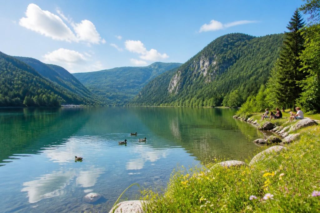 découvrez les lacs, des lieux incontournables pour se ressourcer en pleine nature, où calme et beauté naturelle vous invitent à la détente et au bien-être.