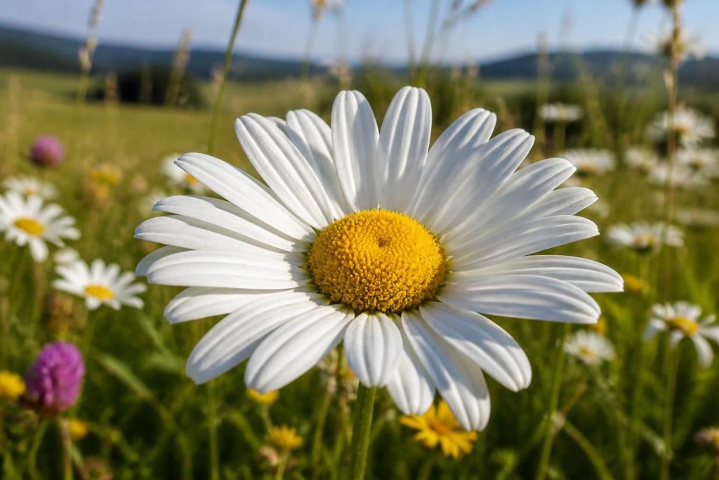 découvrez la signification de la marguerite, cette fleur champêtre pleine de symboles et de secrets poétiques.