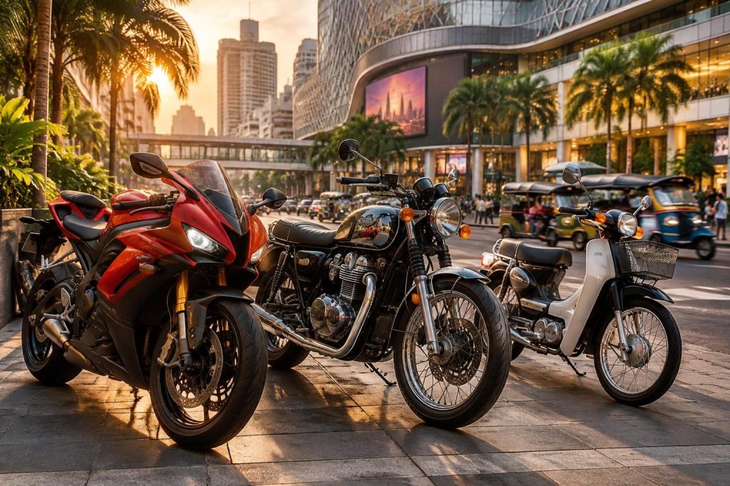 MBK Thailand Bangkok : découvrir les motos légendaires en Thaïlande